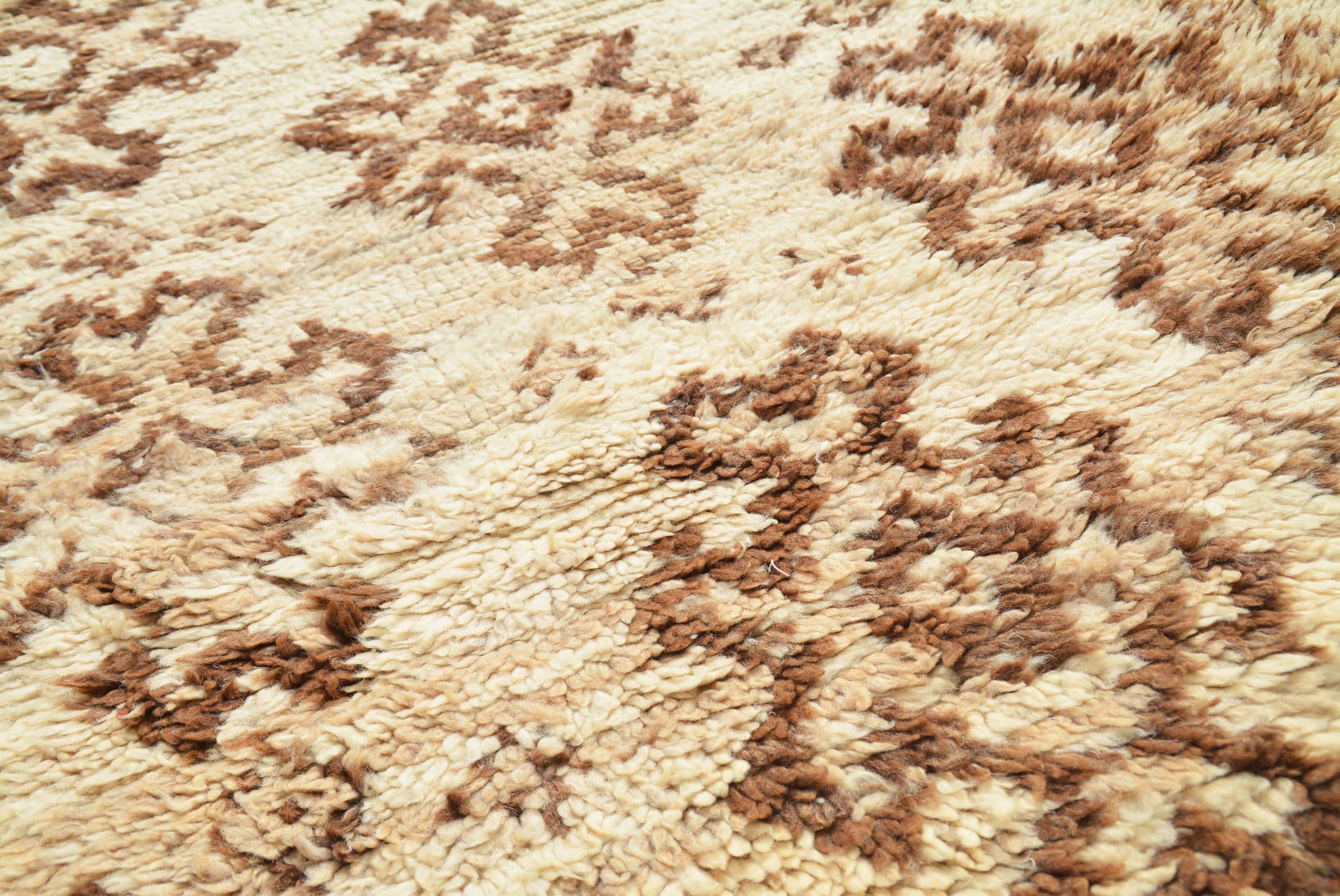 Desert Dreams (2'11" x 6'5") – Vintage Earth Tone Geometric Moroccan Accent Runner - Image 2