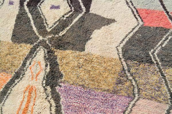 Dreamscape (5'4" x 7'4") - Vibrant Multi-Pattern Abstract Azilal Rug - Image 3