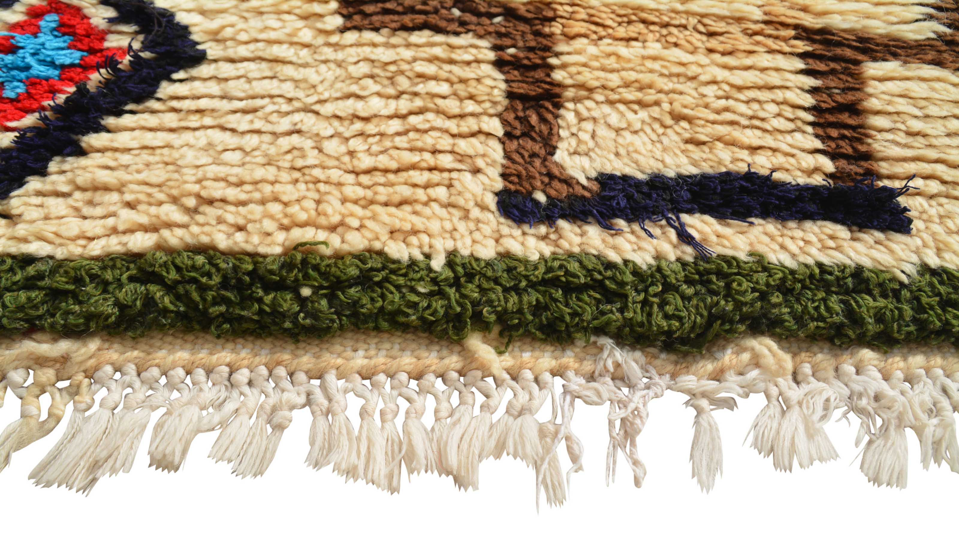 Go Far (2'8" x 6'4") – Vintage Geometric Azilal Runner Rug - Image 2