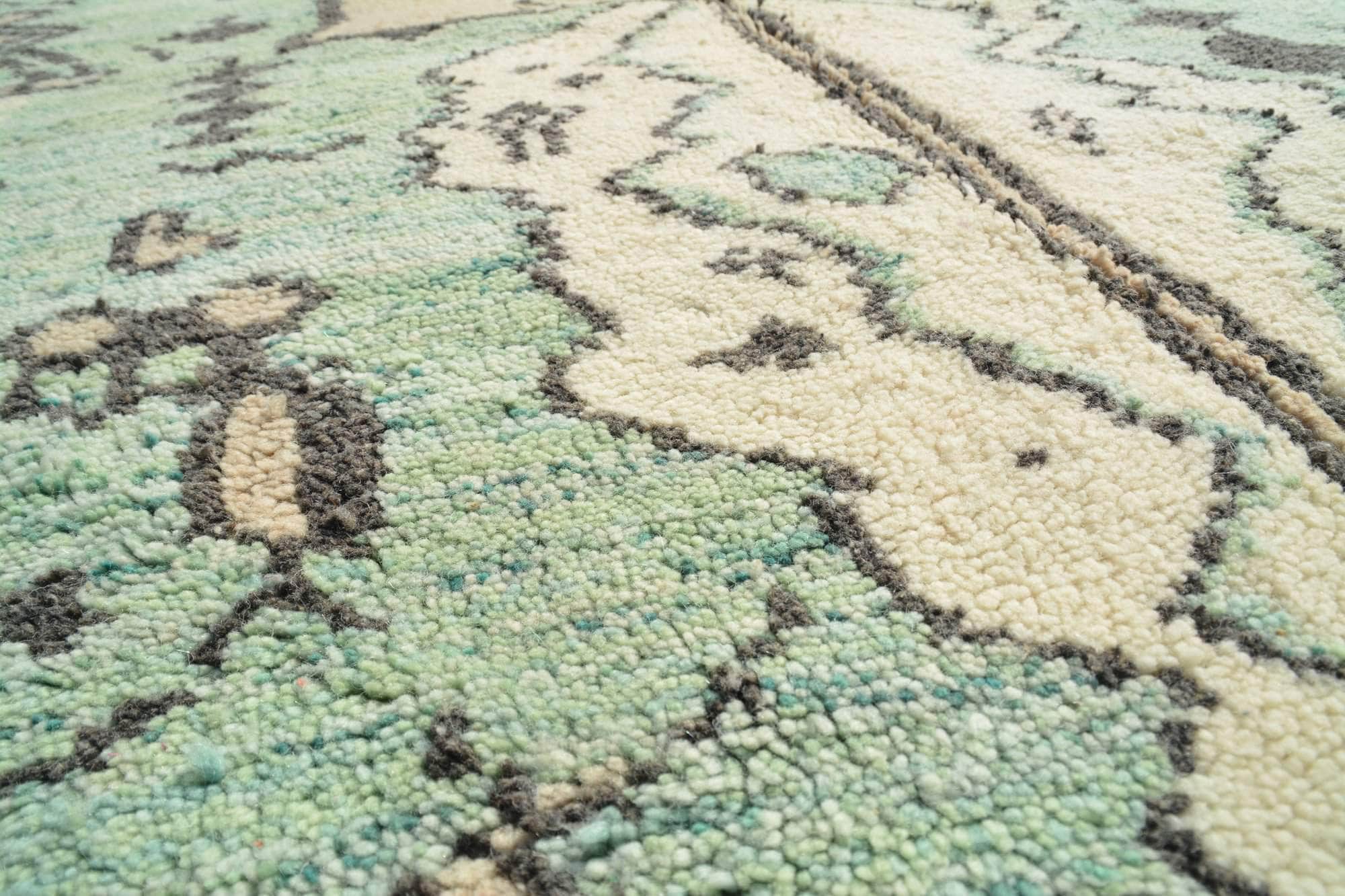 Identity (5' x 7'2") - Intricate Geometric Tribal Azilal Rug - Image 2