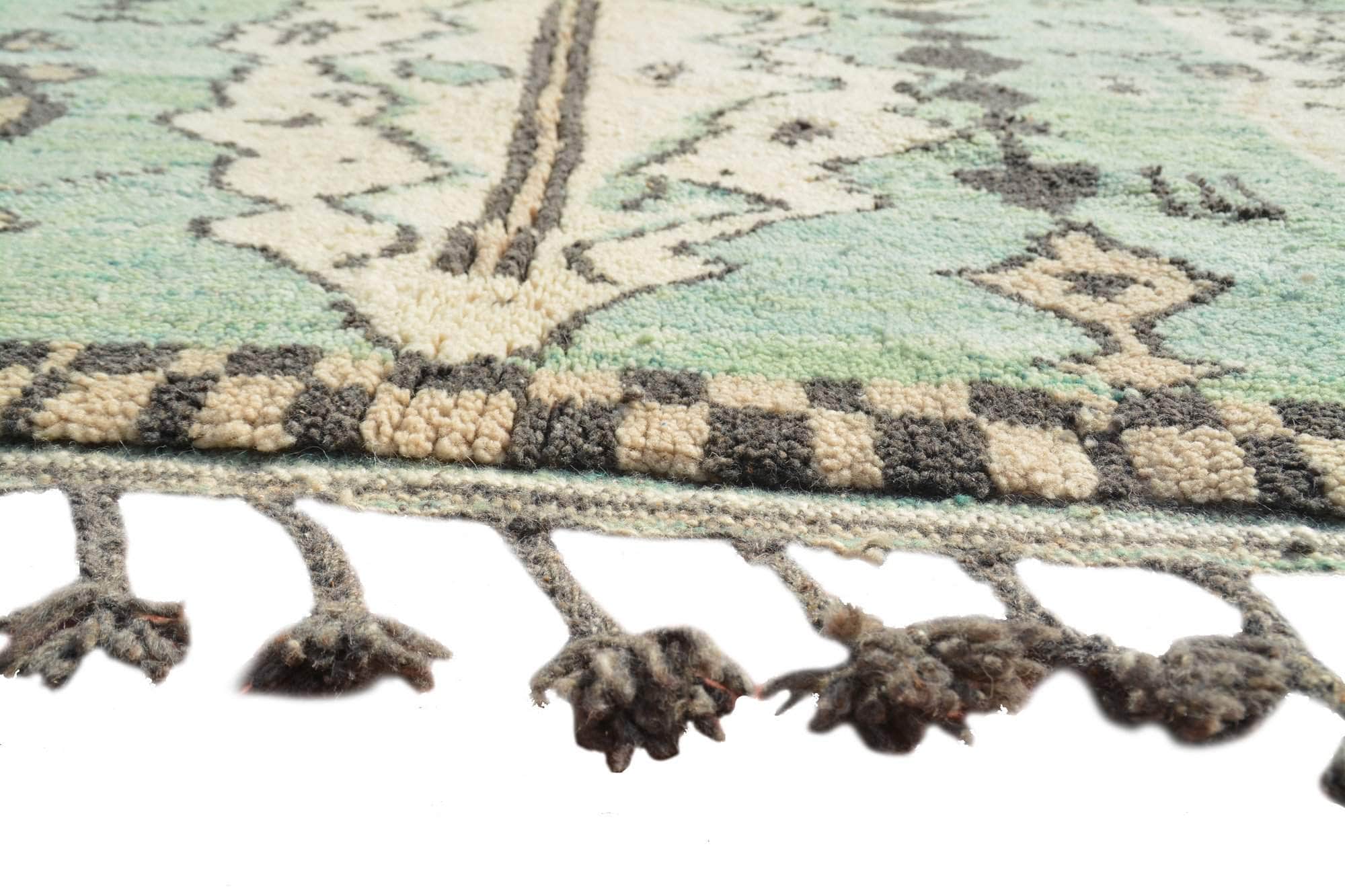 Identity (5' x 7'2") - Intricate Geometric Tribal Azilal Rug - Image 3