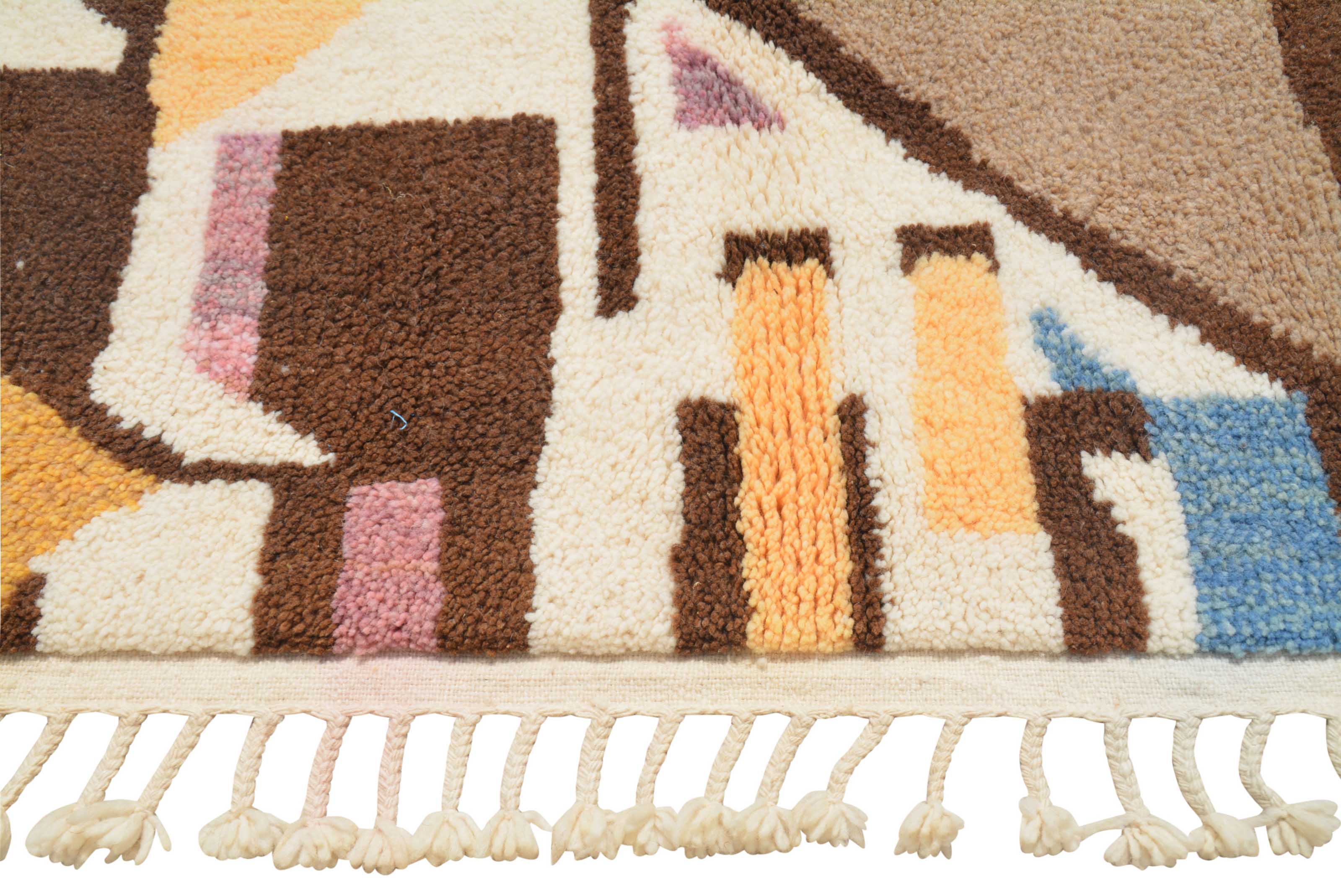 Modernist Canvas - Custom Bespoke Abstract Moroccan Azilal Berber Rug - Image 3