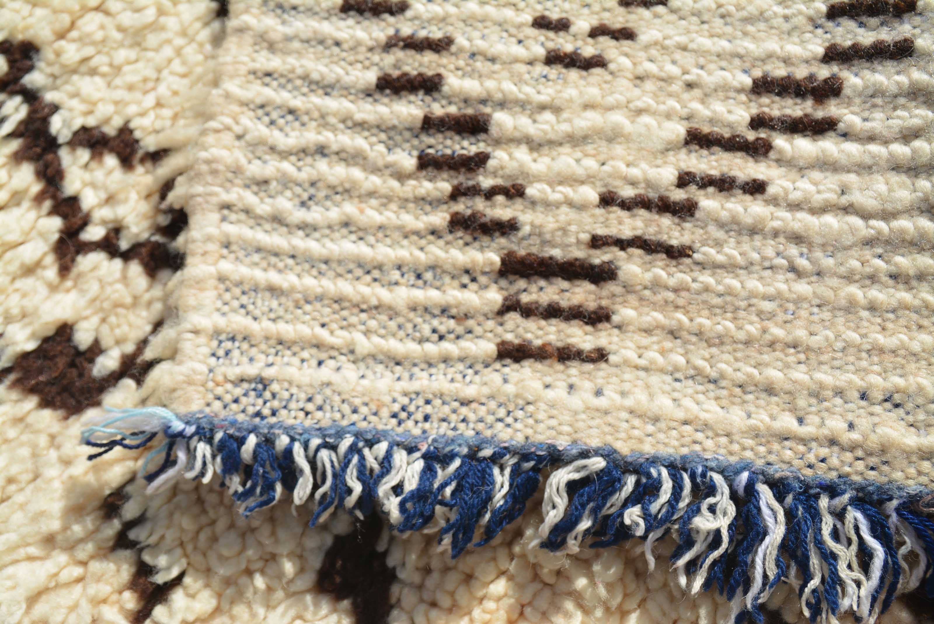 Mountain Trail (3'6" x 7'2") – Vintage Tribal Beni Ourain Rug - Image 3