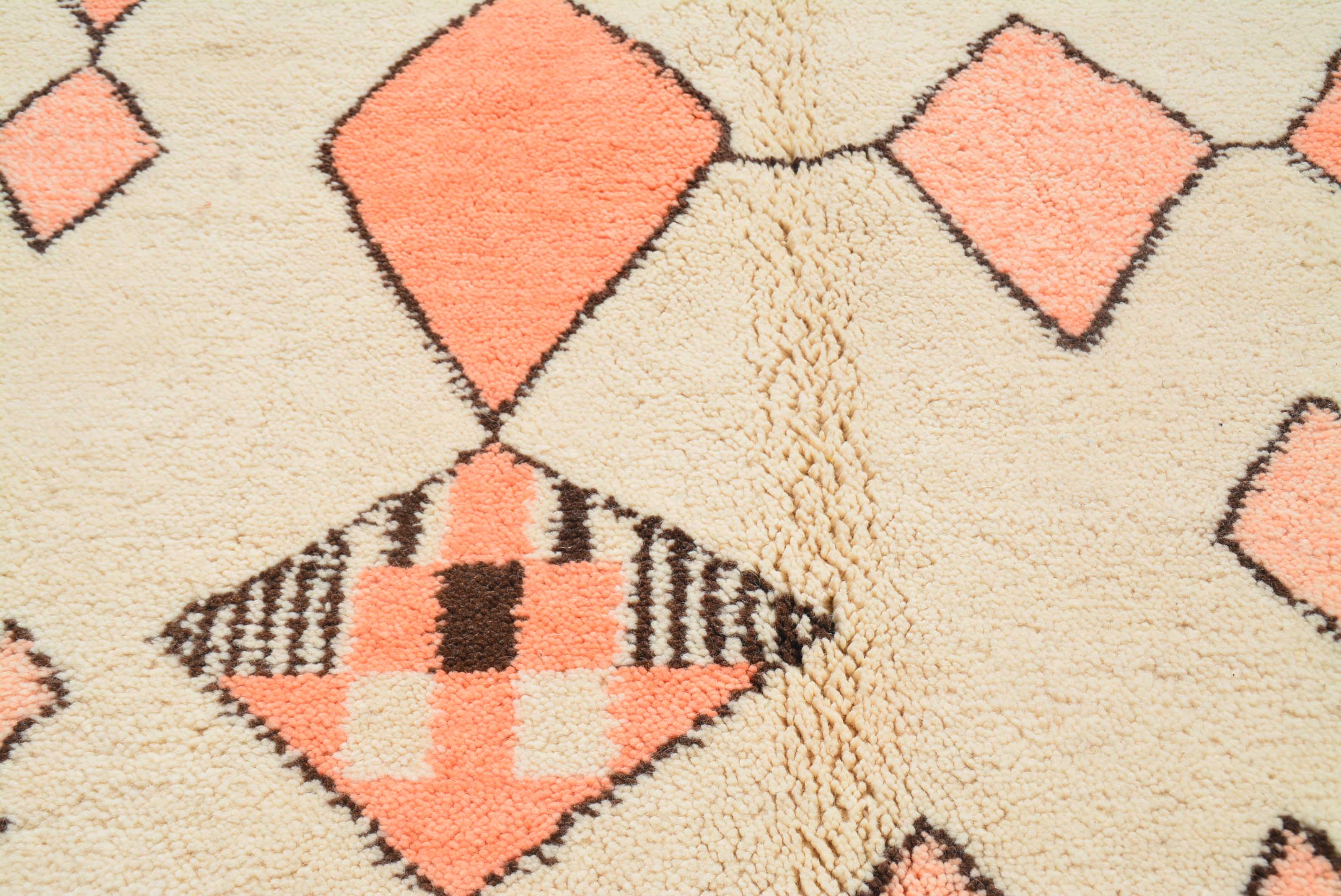 Nomad's Path (5'0" x 7'10") - Tribal Boho Moroccan Area Rug - Hand-Knotted Wool - Image 3