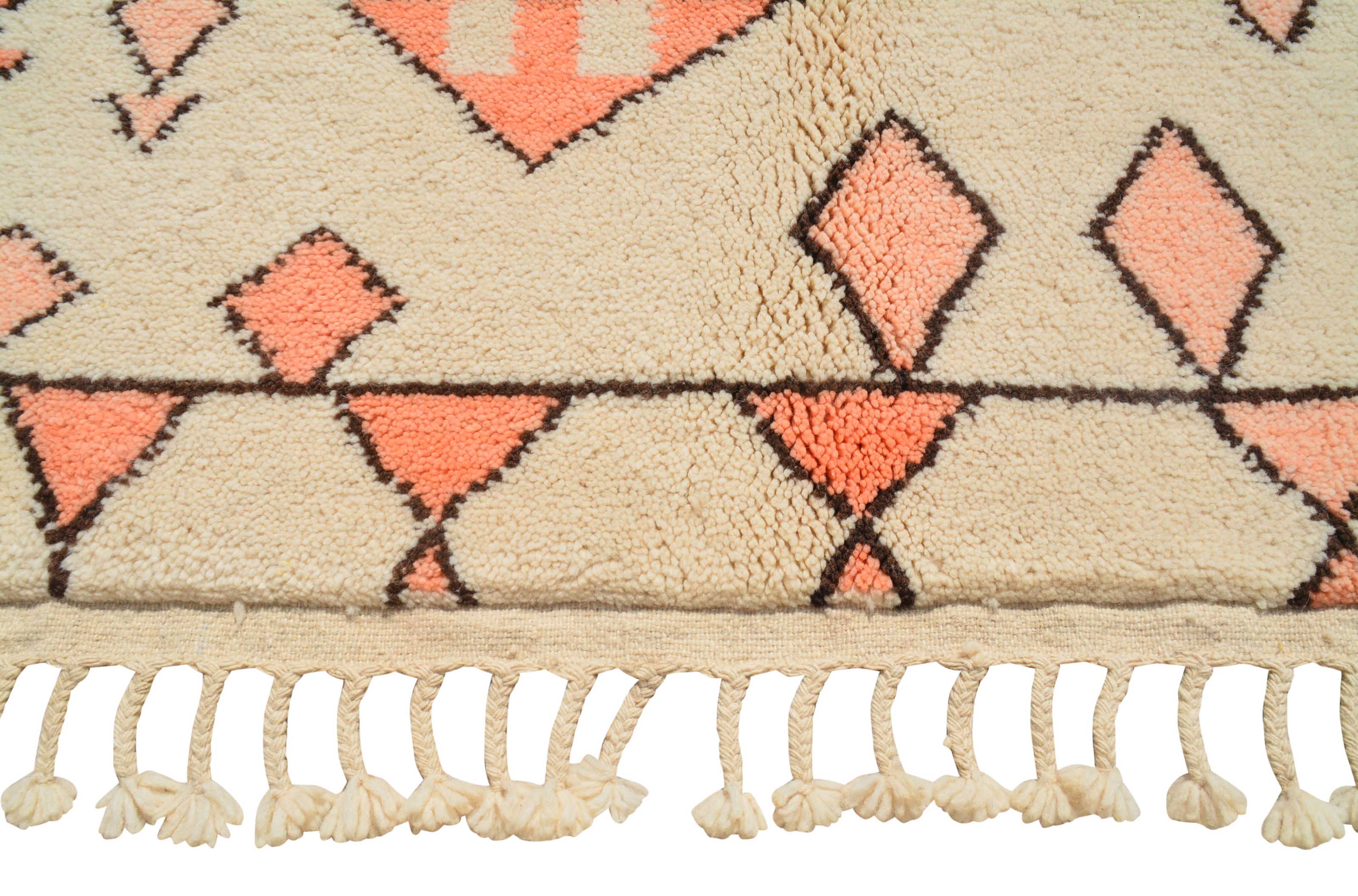 Nomad's Path (5'0" x 7'10") - Tribal Boho Moroccan Area Rug - Hand-Knotted Wool - Image 4