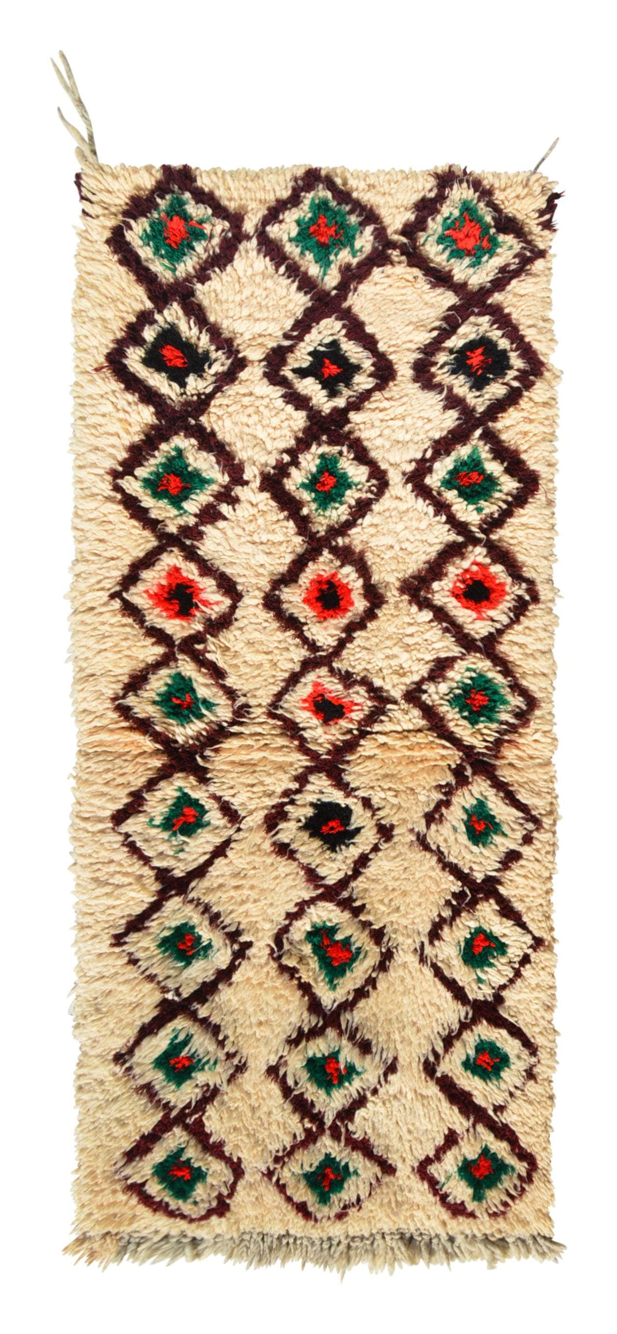 Ridley (2'9" x 5'11") – Ultra-Plush Vintage Beni Ourain Wool Accent Rug