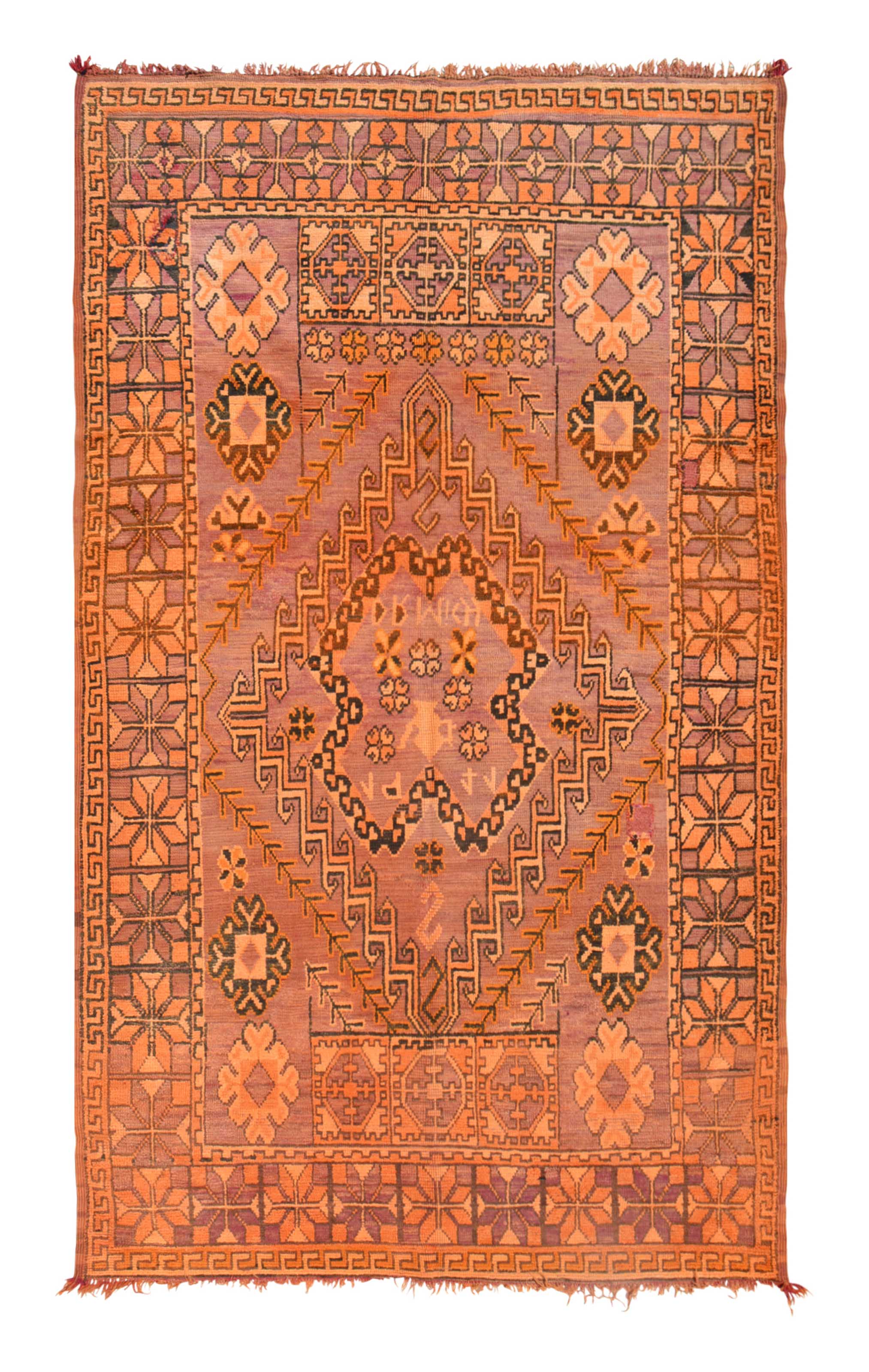 Rusty (7' x 12') – Vintage Rust Boujaad Area Rug