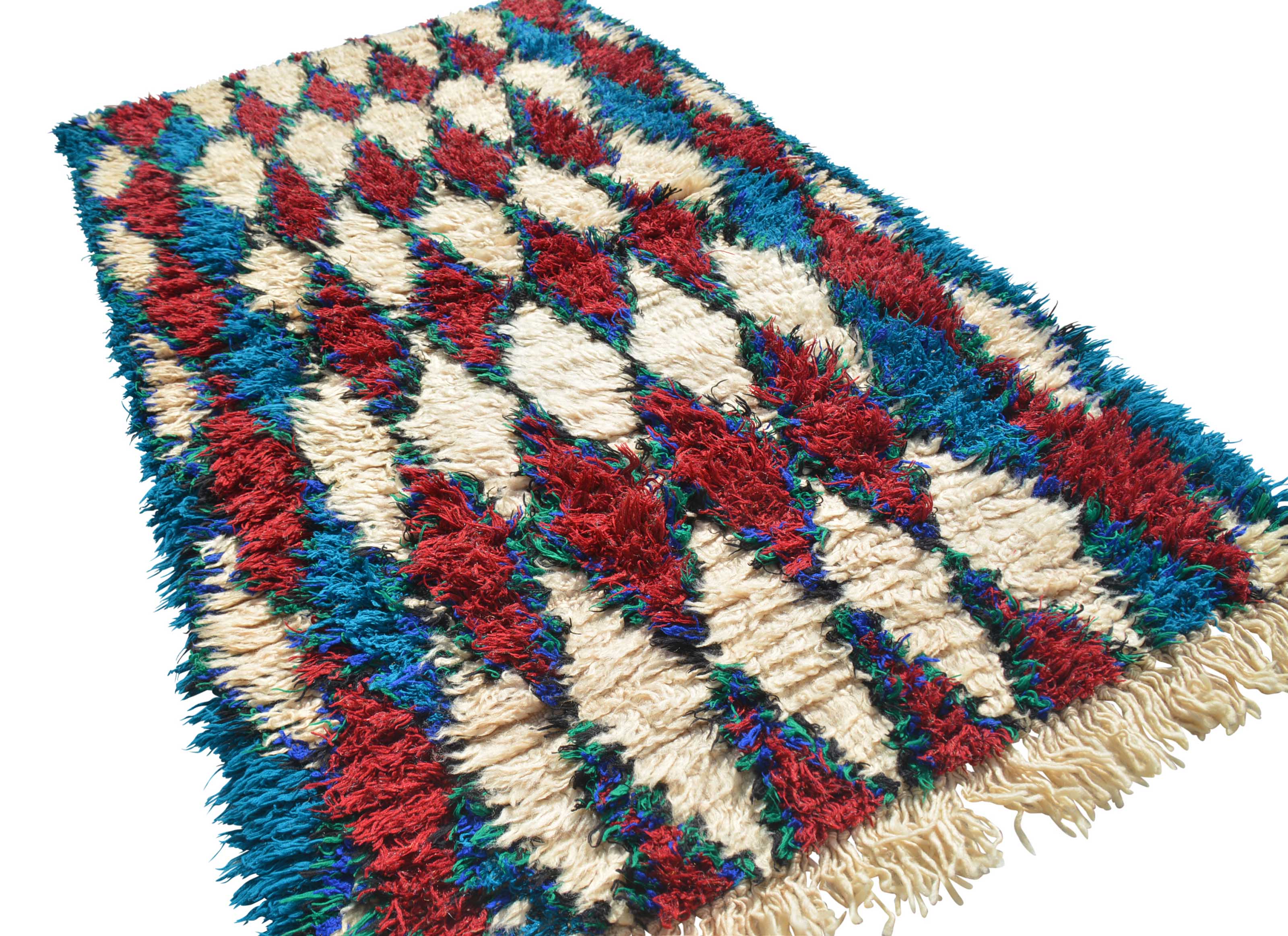 The Dance (2'6" x 4'6") – Vintage Bold Azilal Accent Rug - Image 5